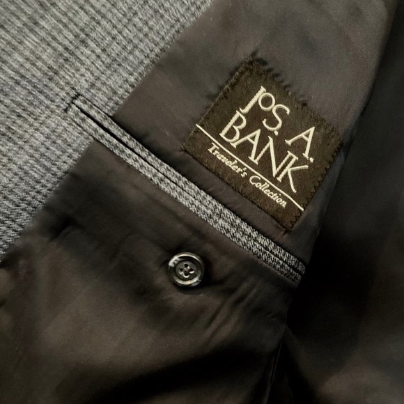 Jos. A. Bank GORGEOUS Men's Sport Jacket Blazer • 40 Long • Mint Condition - Picture 6 of 9